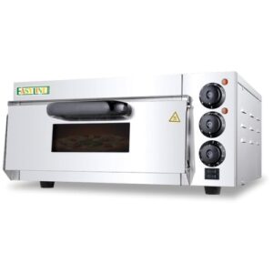 FORNO PIZZA ELETTRICO PROFESSIONALE - FYEP1 - 2 Kw - Dim. cm 56x57x28h