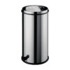 Pattumiera Tonda 40l Pedale Ø32x74h cm