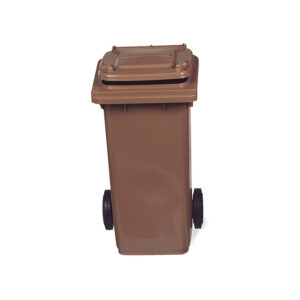 Pattumiera in polietilene Forcar AV4679 | 120 L | marrone