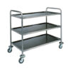 Carrello inox Forcar CA1416 – 3 ripiani 100x60 cm