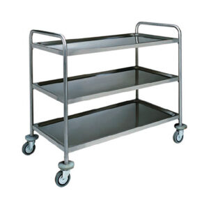 Carrello inox Forcar CA1416 – 3 ripiani 100x60 cm