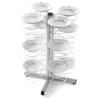 Colonna Portapiatti da Banco - Dim. cm 60x60x83h - N. piatti 48 Ø 18/23 cm
