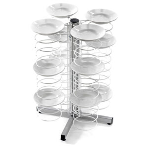 Colonna Portapiatti da Banco - Dim. cm 60x60x83h - N. piatti 48 Ø 18/23 cm