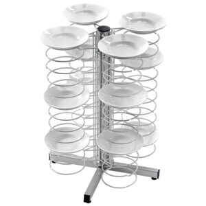 Colonna Portapiatti da Banco - Dim. cm 60x60x83h - N. piatti 48 Ø 18/23 cm