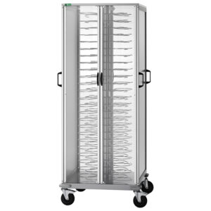Carrello portapiatti armadiato Forcar CA1439A – 88 piatti Ø18–23 cm