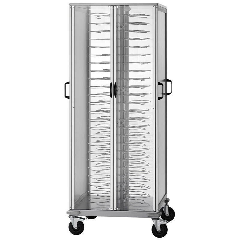 Carrello portapiatti armadiato Forcar CA1440A – 88 piatti Ø18–23 cm