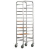 Carrello portavassoi Forcar CA1451R | 10 vassoi | rinforzato