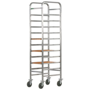 Carrello portavassoi Forcar CA1451R | 10 vassoi | rinforzato