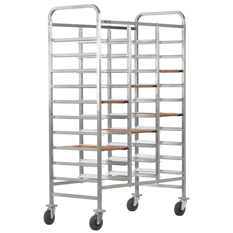 Carrello portavassoi Forcar CA1471R | 30 vassoi | rinforzato