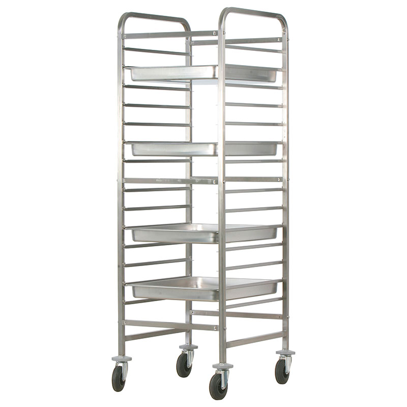 Carrello portateglie rinforzato Forcar CA1486R – 14 teglie GN2/1 oppure 28 GN1/1