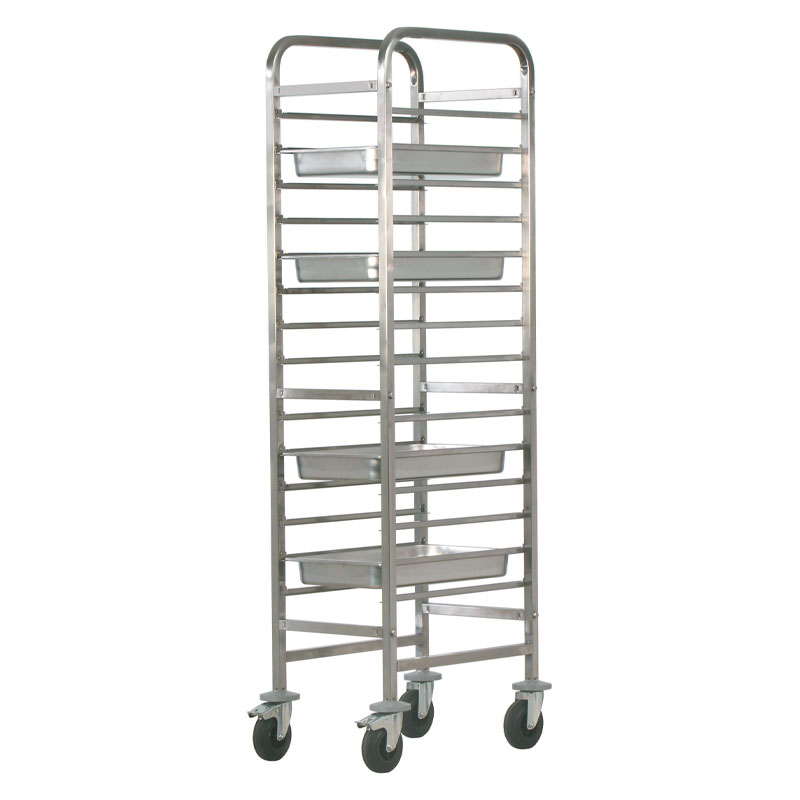 Carrello portateglie rinforzato Forcar CA1489R – 14 teglie GN1/1
