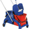 Carrello per pulizia Forcar CA1604 | 2 secchi 25 L | L87xP42xH90 cm
