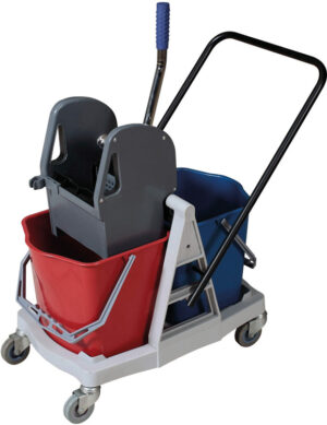 Carrello per pulizia Forcar CA1604E | 2 secchi 17 L | L71xP43xH93 cm