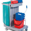 Carrello per pulizia Forcar CA1614 | L97xP68xH125 cm