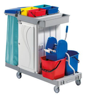 Carrello per pulizia Forcar CA1616 | L133xP68xH124 cm