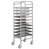 Carrello portateglie Forcar CA1650 – 10 teglie 60x40 cm oppure 10 GN1/1 alte 65 mm