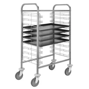 Carrello portateglie Forcar CA1655 – 10 teglie 60x40 cm oppure 10 GN1/1 alte 65 mm