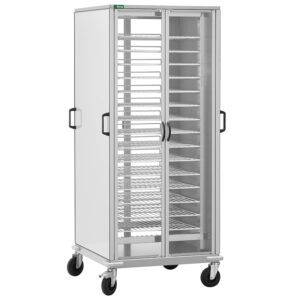 Carrello portapiatti armadiato Forcar CG1439A – 10 griglie GN2/1
