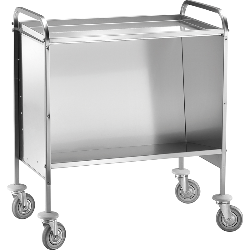 Carrello portapiatti Forcar CP1441C – 200 piatti, con piano superiore