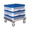 Carrello portacestelli Forcar CP1446 – inox, senza manico