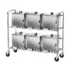 Carrello porta 6 cassette termiche Forcar CPC600