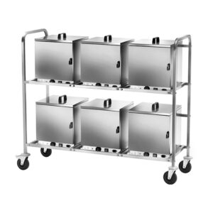 Carrello porta 6 cassette termiche Forcar CPC600