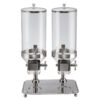 Distributore di cereali Forcar DC10302 | 8 + 8 L
