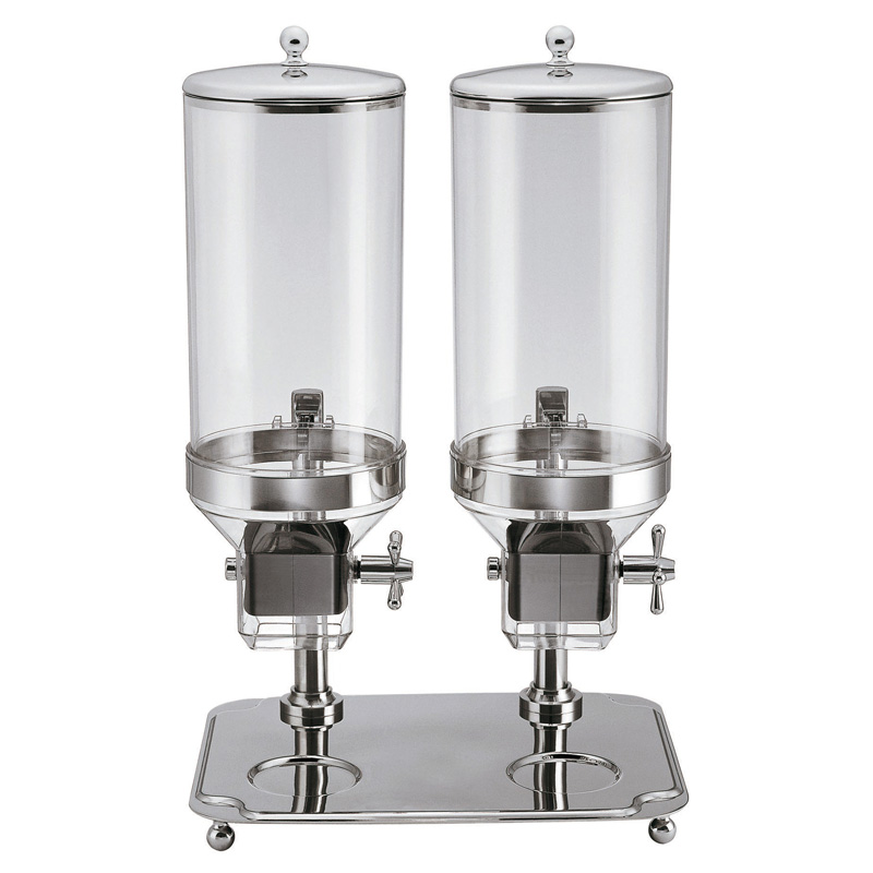 Distributore di cereali Forcar DC10302 | 8 + 8 L