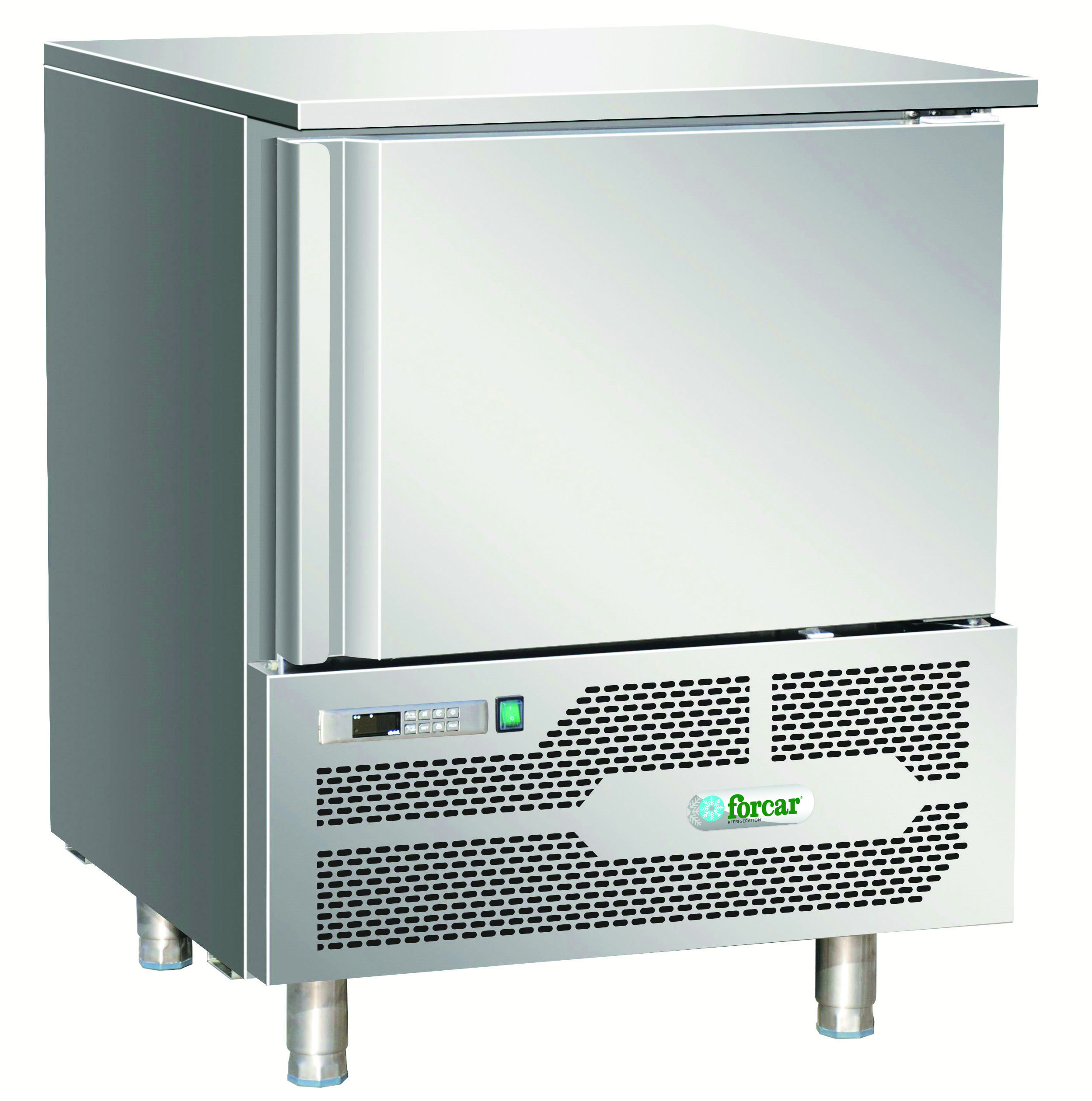 Abbattitore di temperatura – Forcar G-AB1805 | 5 teglie GN 1/1 | +90/+3 · +90/-18 °C | L80xP81,5xH101,5 cm