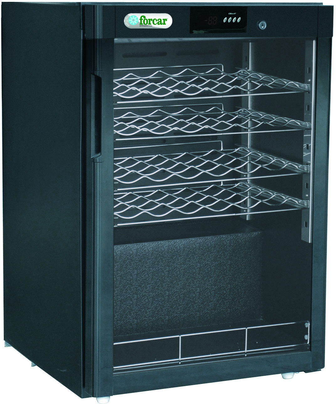 Cantinetta vino statica Forcar G-BJ118 | 24 bottiglie | 60x60,3x86 cm - immagine 1