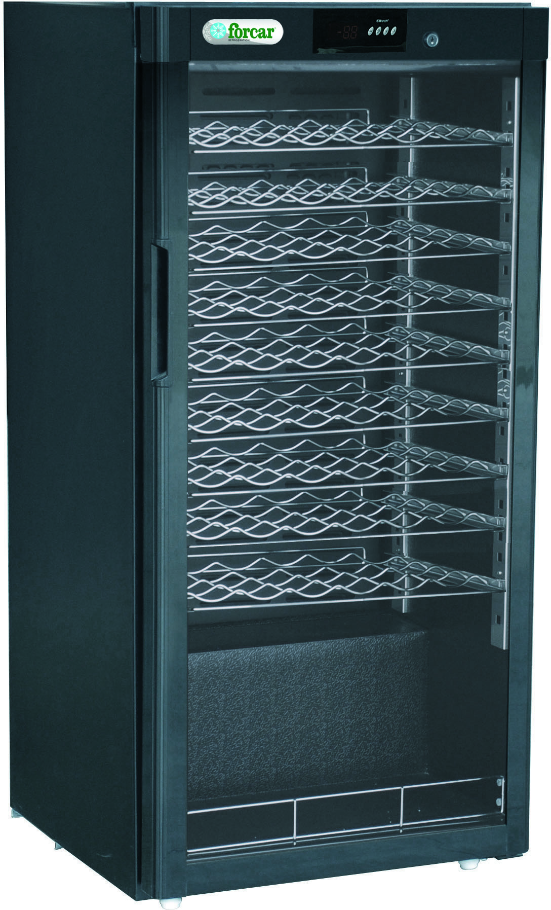 Cantinetta vino statica Forcar G-BJ208 | 54 bottiglie | 60x60,3x126 cm
