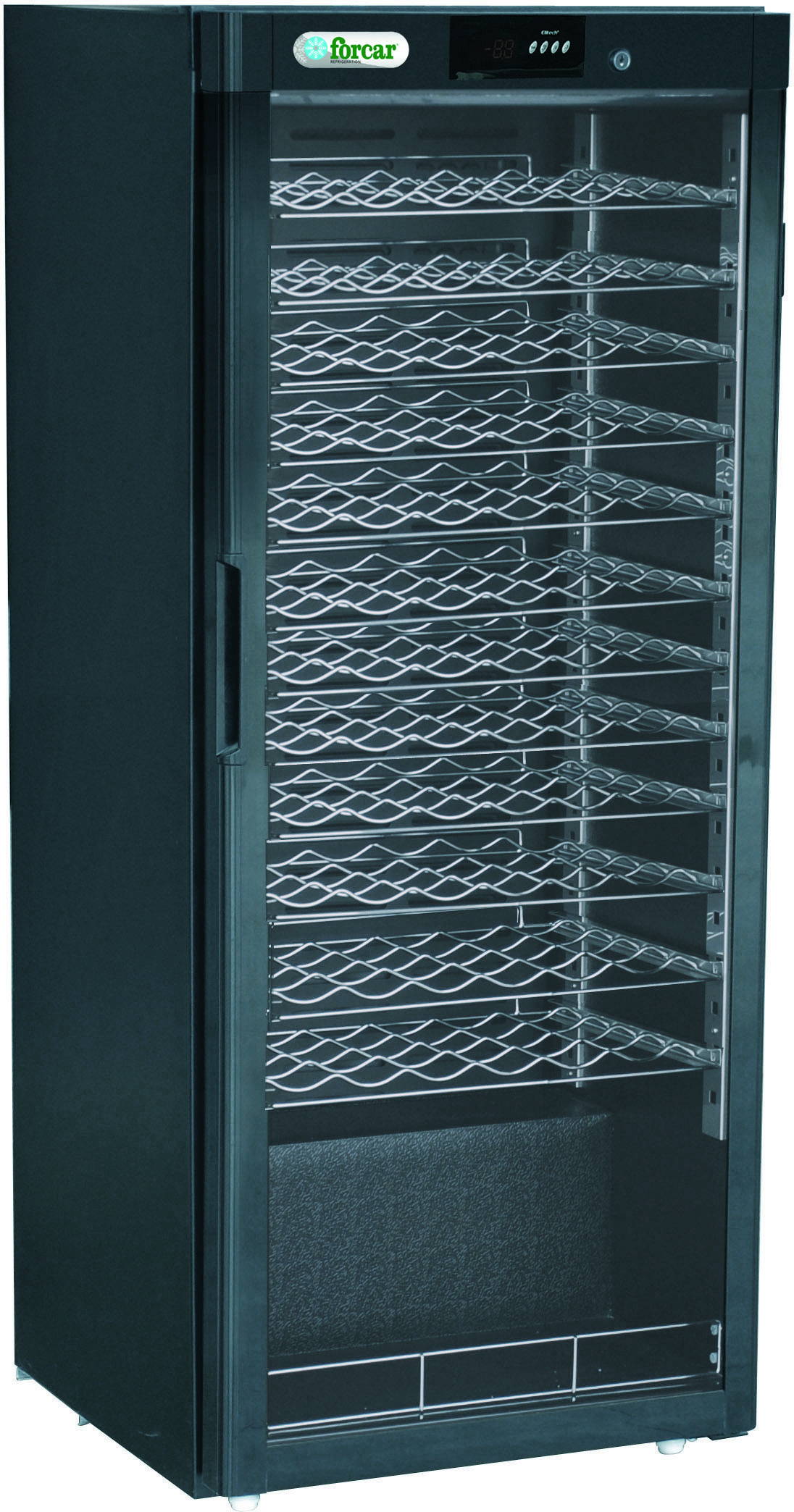 Cantinetta vino statica Forcar G-BJ308 | 72 bottiglie | 60x60,3x156 cm
