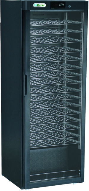 Cantinetta vino statica Forcar G-BJ408 | 96 bottiglie | 60x60,3x186 cm