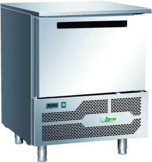 Abbattitore di temperatura – Forcar G-D5A | 5 teglie GN 1/1 | +90/+3 · +90/-18 °C | L80xP82,2xH103,5 cm