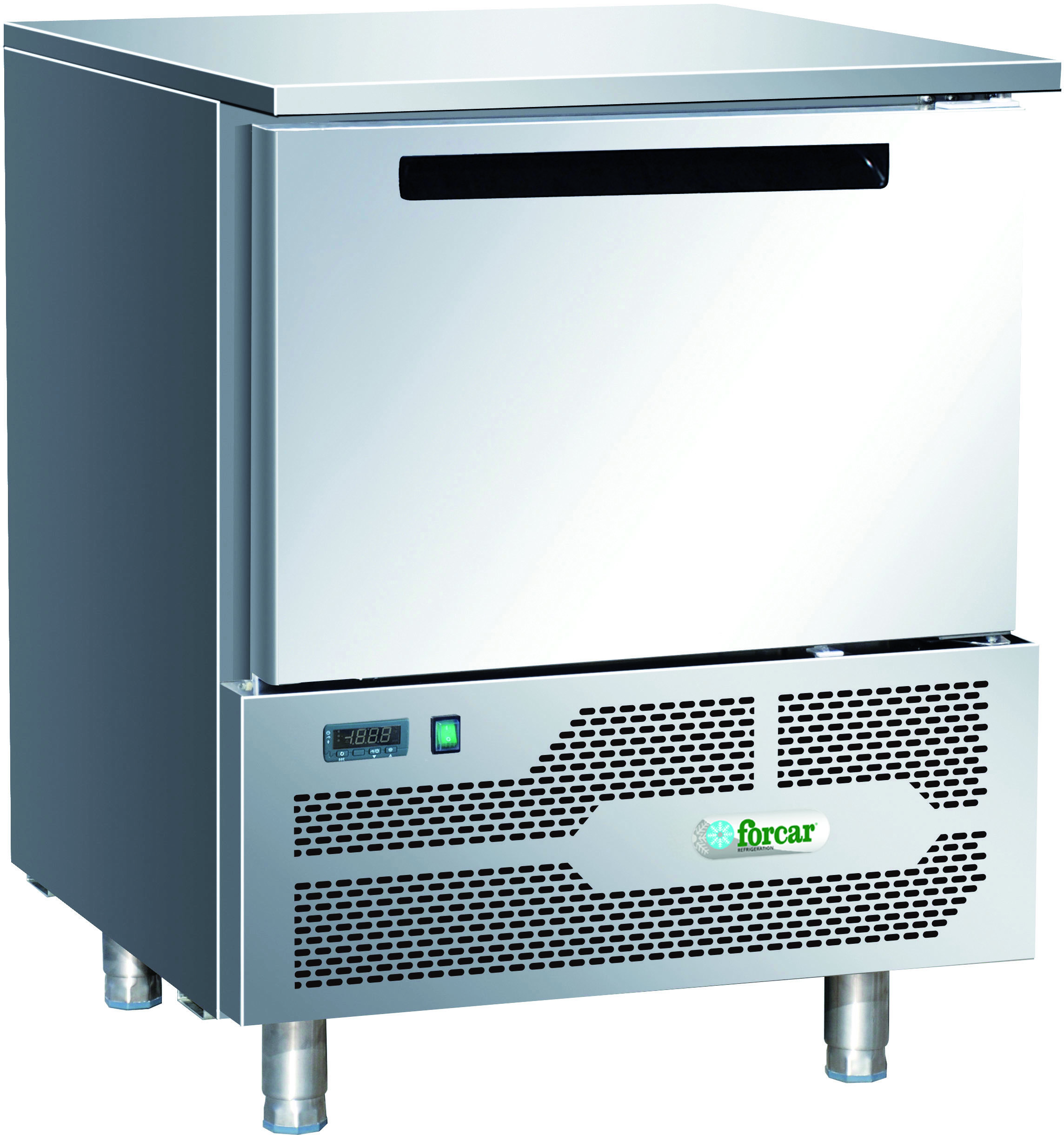 Abbattitore di temperatura – Forcar G-D5A | 5 teglie GN 1/1 | +90/+3 · +90/-18 °C | L80xP82,2xH103,5 cm