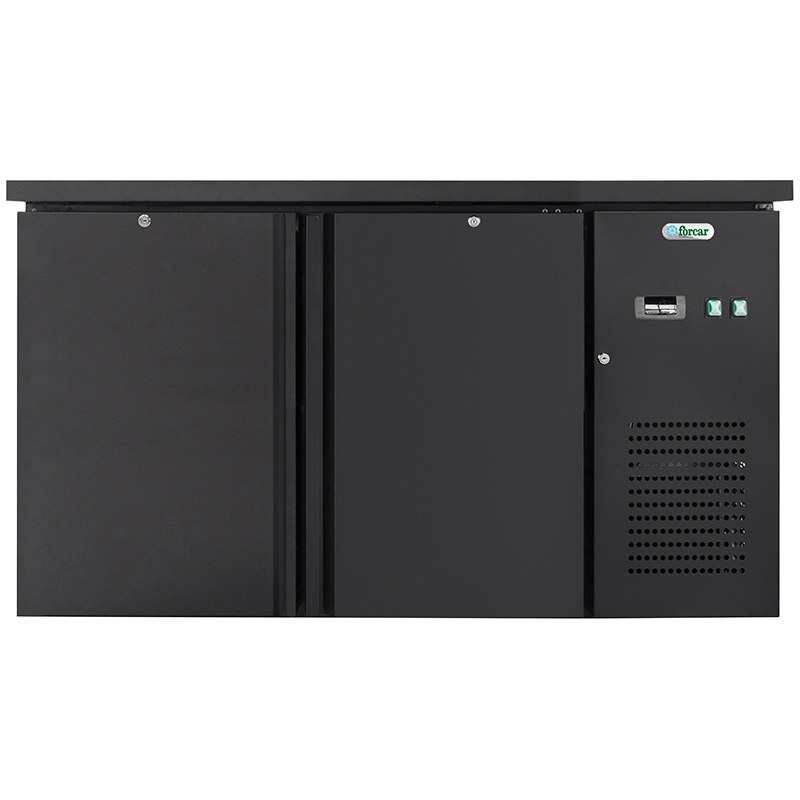 Retrobanco bar refrigerato Forcar G-DC210, 2 porte, 280 L