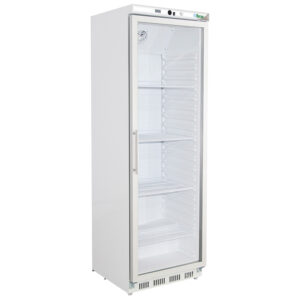 Armadio frigo statico con porta in vetro Forcar G-ER400G | 340 L | +2/+8 °C | L60xP58,5xH185,5 cm