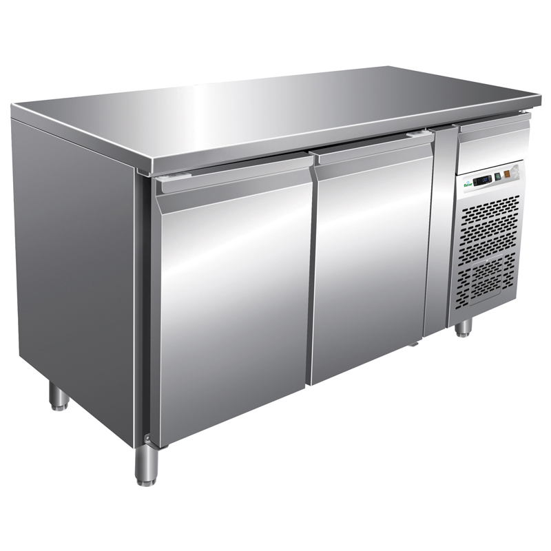 Tavolo congelatore ventilato 2 porte – Forcar G-GN2100BT | 282 L | -18/-22 °C | L136xP70xH86 cm