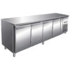 Tavolo refrigerato ventilato 4 porte – Forcar G-GN4100TN | 553 L | -2/+8 °C | L223xP70xH86 cm