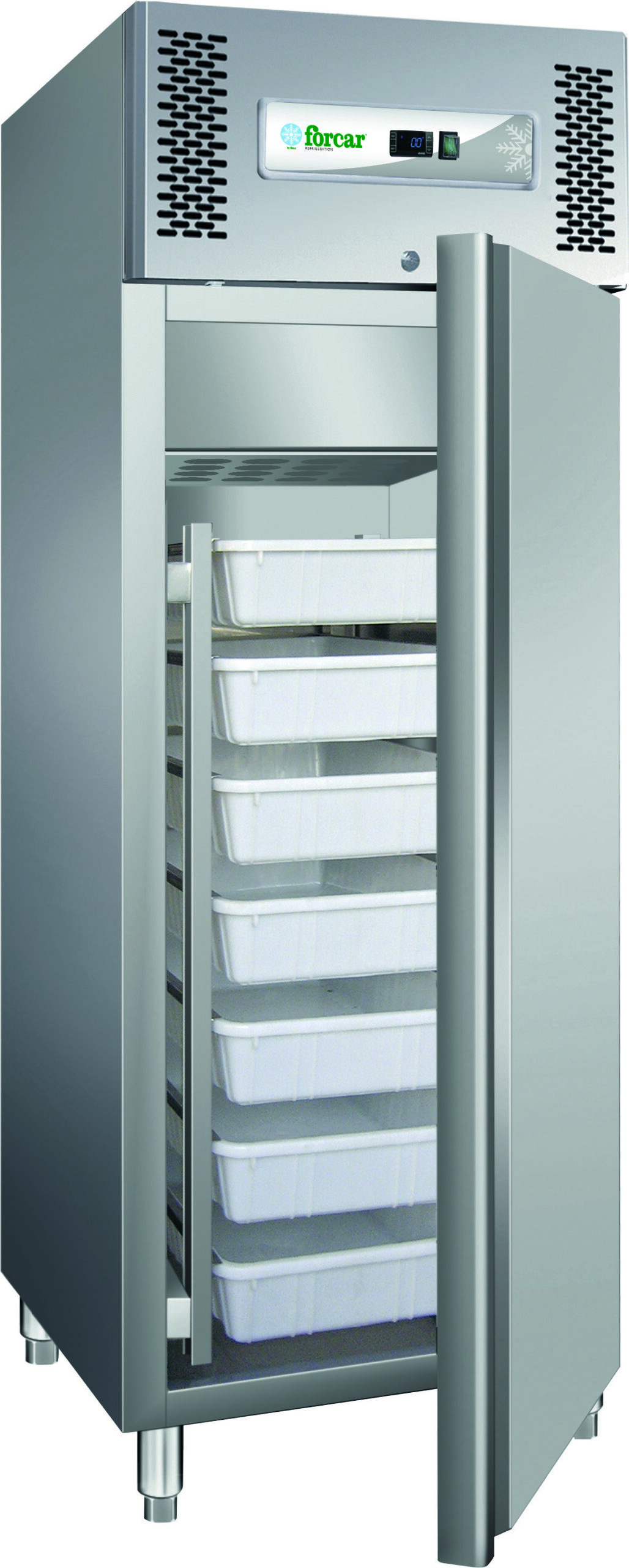 Armadio refrigerato statico per pesce – Forcar G-GN600FISH | 507 L | -5/0 °C | L68xP81xH201 cm