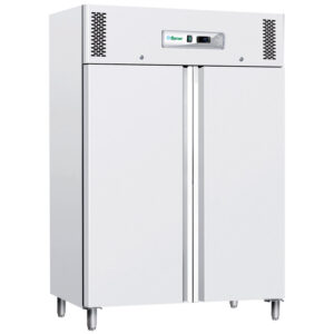 Armadio frigo statico GN 2/1 2 porte Forcar G-GNB1200TN | 1104 L | +2/+8 °C | L134xP80xH201 cm