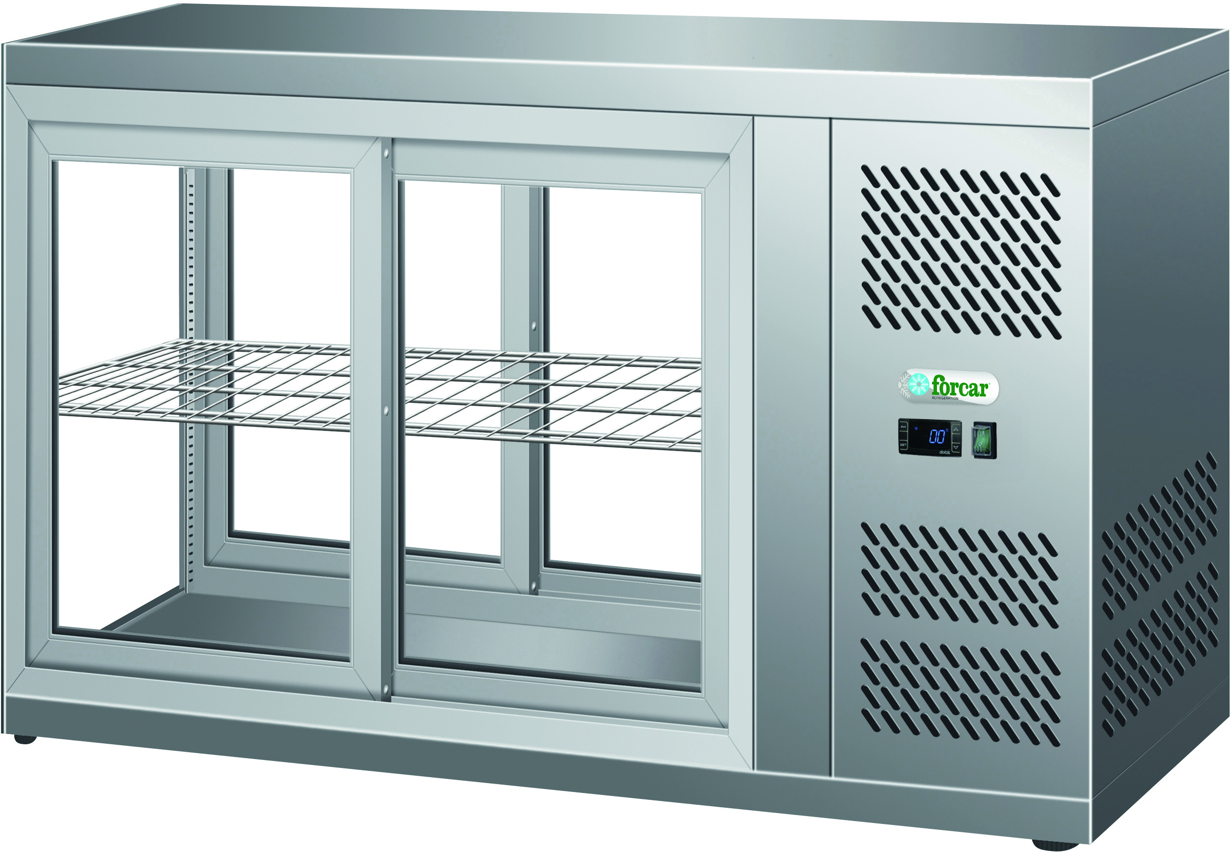 Vetrina refrigerata da banco Forcar G-HAV91, 110 L