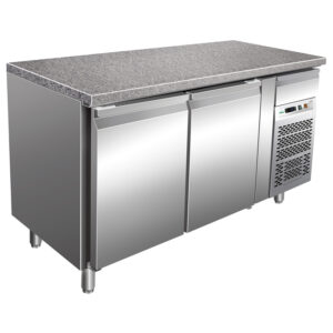 Tavolo refrigerato pasticceria Forcar G-PA1500TNGR7, 2 porte
