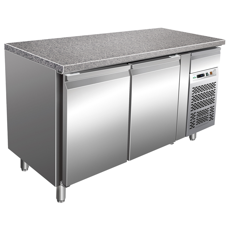 Tavolo refrigerato pasticceria Forcar G-PA1500TNGR7, 2 porte