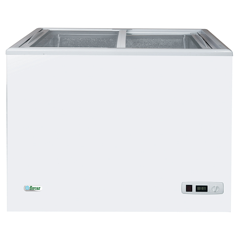 Congelatore a pozzetto con vetri scorrevoli Forcar G-SD200S 197 L