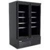 Congelatore verticale 2 porte in vetro Forcar G-SNACK1220BTG | 744 L | ventilata -18/-22°C | 122x76,5x189,3 cm