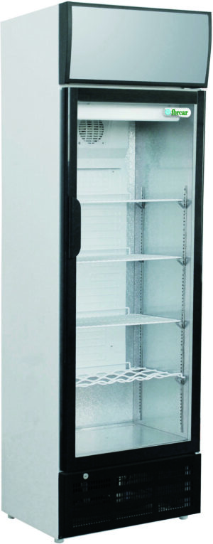 Frigo bibite 1 porta in vetro Forcar G-SNACK290SC | 290 L | statica +2/+8°C | 59,5x57,5x191 cm