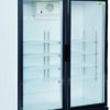 Armadio frigo 2 porte in vetro Forcar G-SNACK638L2TNG | 620 L | statica +2/+8°C | 119,8x53x188 cm