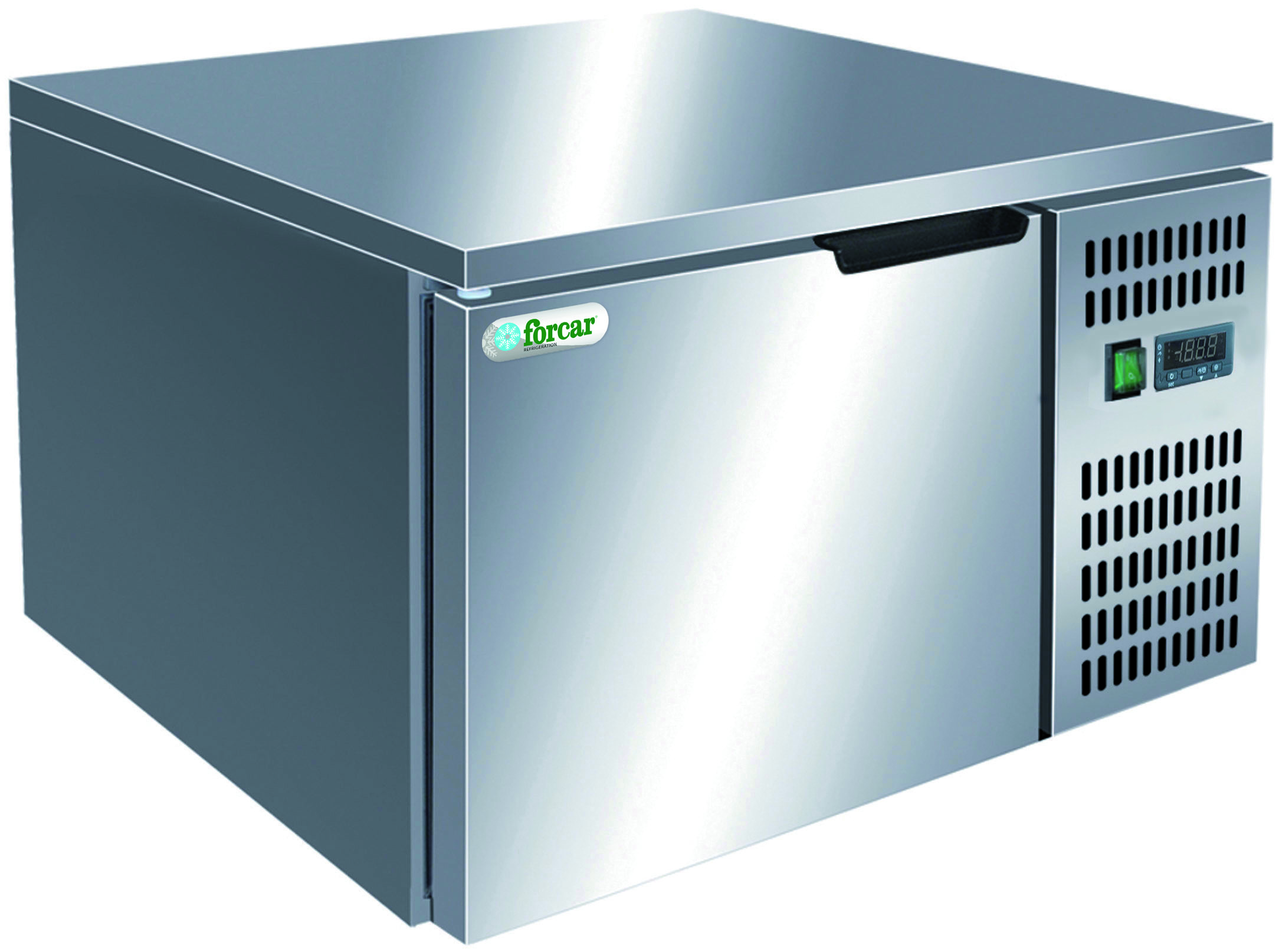 Abbattitore di temperatura – Forcar G-T3 | 3 teglie GN 2/3 | +70/+3 · +70/-18 °C | L66xP65xH42 cm