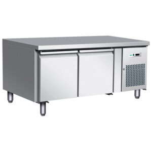 Tavolo frigo ribassato Forcar G-UGN2100TN | 2 porte | 170 L | -2/+8 °C | L136xP70xH65 cm